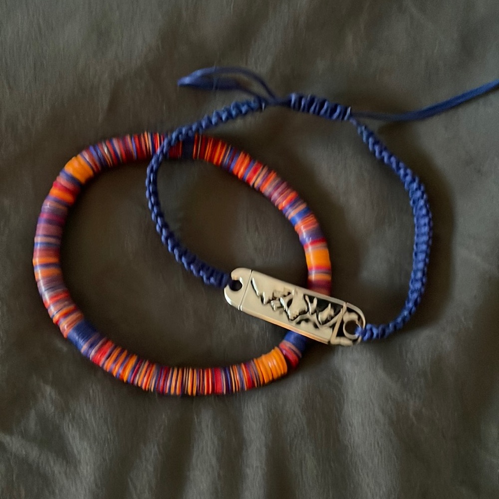 Colored bracelets